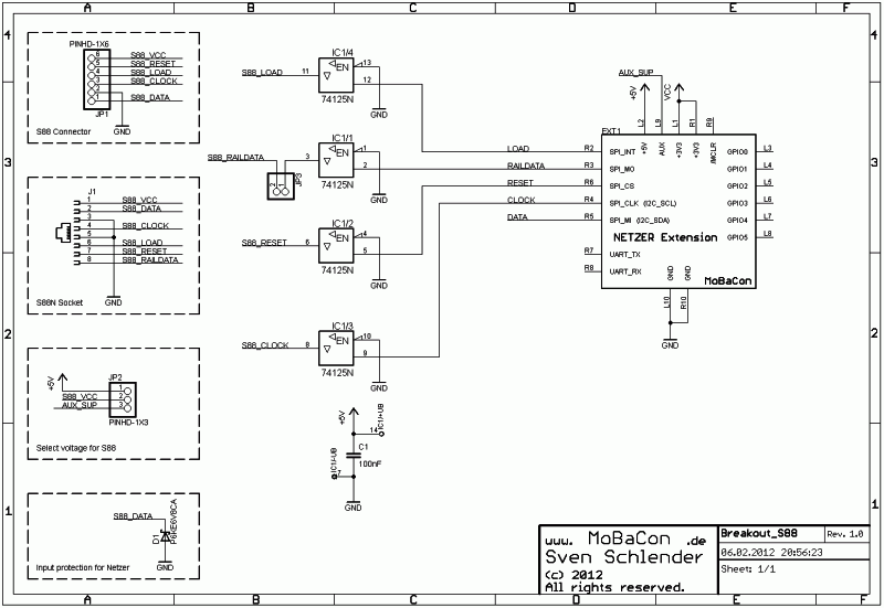 S88 Extension circuit